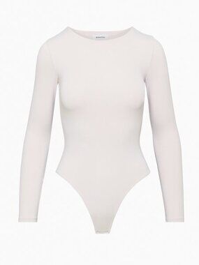 Babaton Contour Crew Longsleeve Bodysuit Size XL White